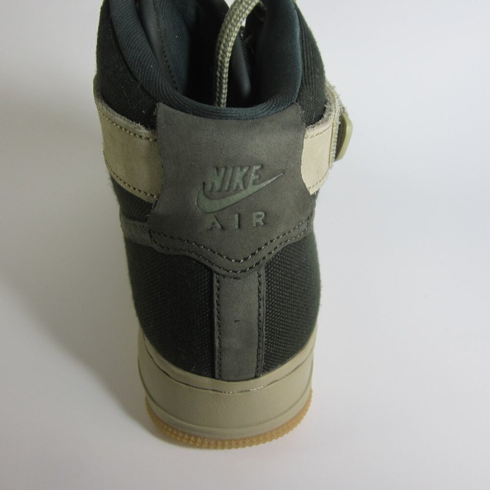 Nike Air Force 1 Hi Olive Green AJ2775-300 Women's Size 7.5 - Read Desc. - Picture 9 of 16